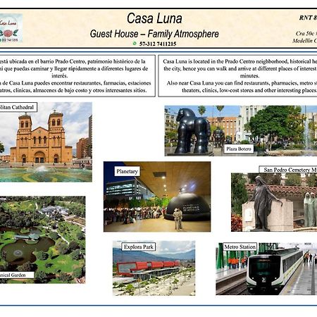 Casa Luna -Estrategica Ubicacion- Медельїн Екстер'єр фото